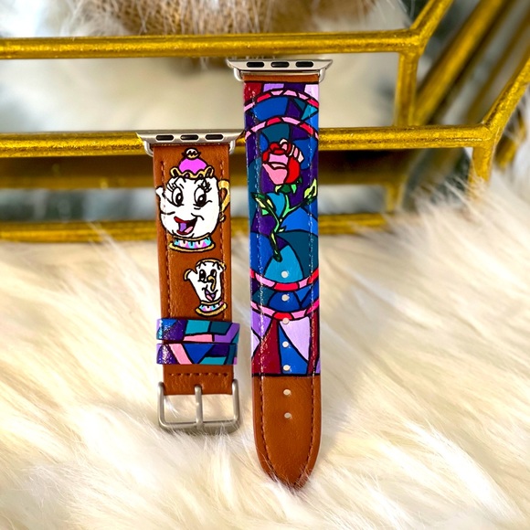 Hand painted Apple Watch band. - Picture 1 of 3